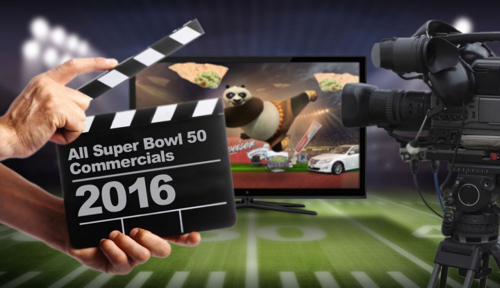 2016 Super Bowl Commercials Full Roster