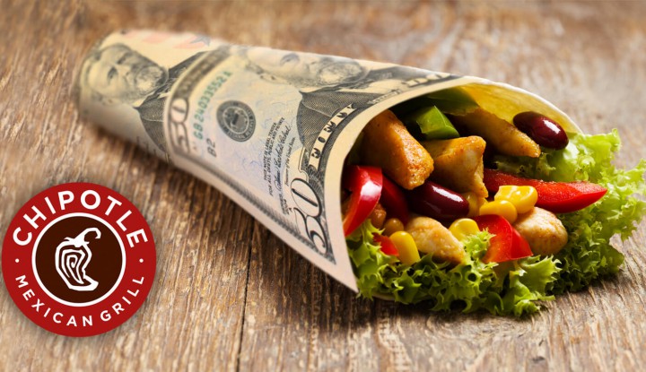 Chipotle Super Bowl 2016 promotion