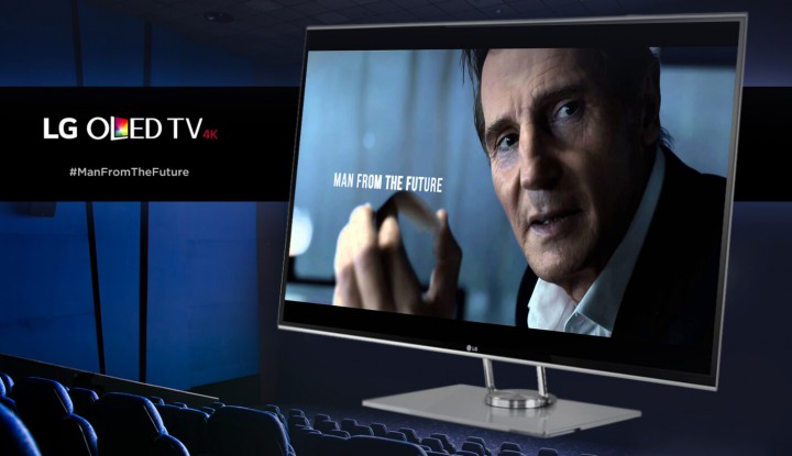 LG super bowl 2016 ad liam neeson