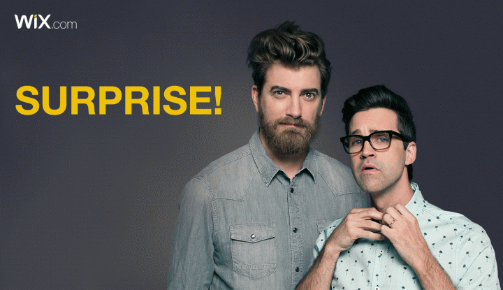 Surprise! Rhett and Link Wix Super Bowl Commercial