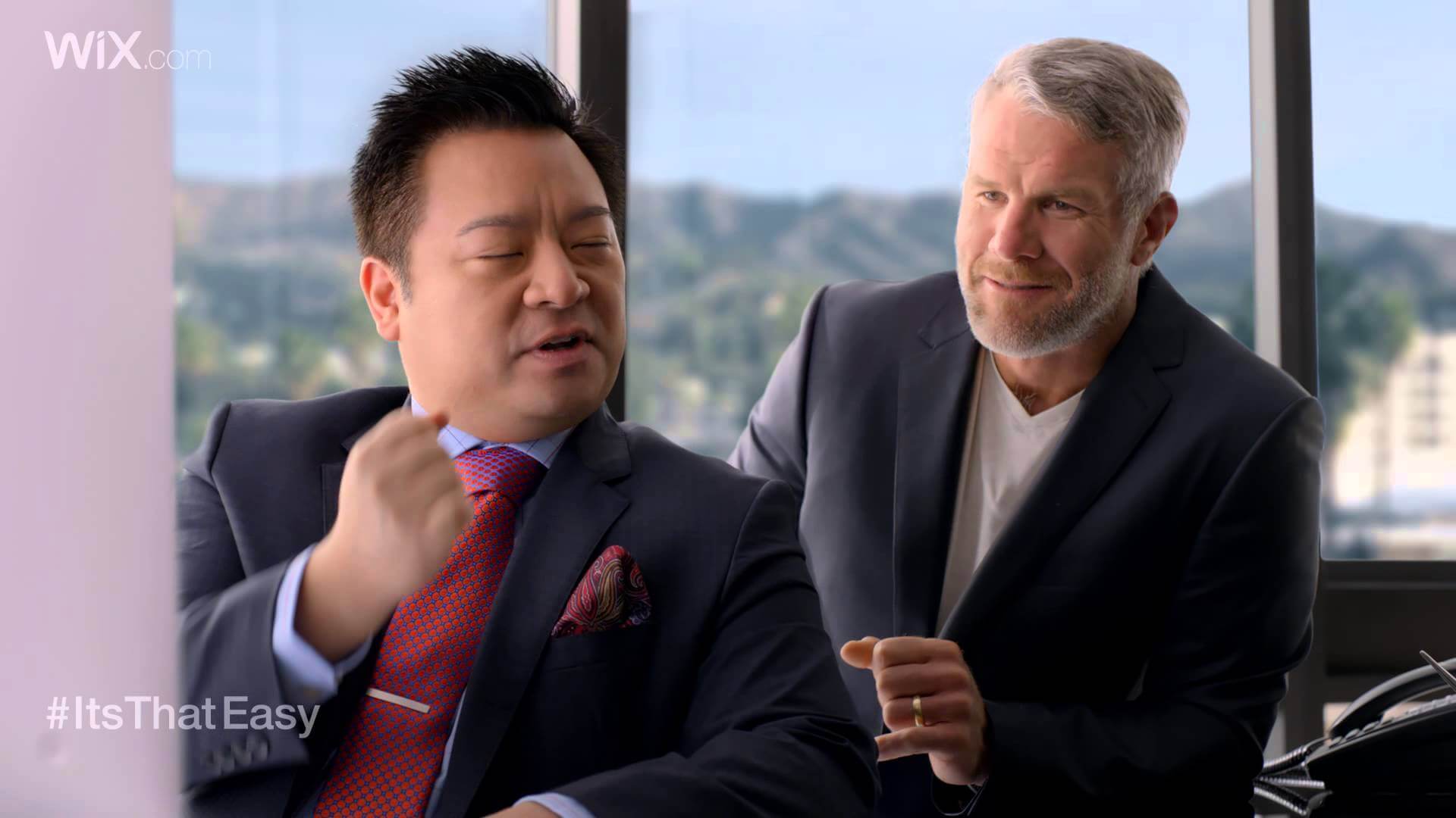 Brett Favre and Rex Lee
