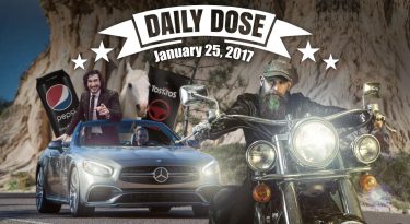 Mercedes, Adam Driver, Pepsi, Tostitos, Super Bowl Commercials 2017